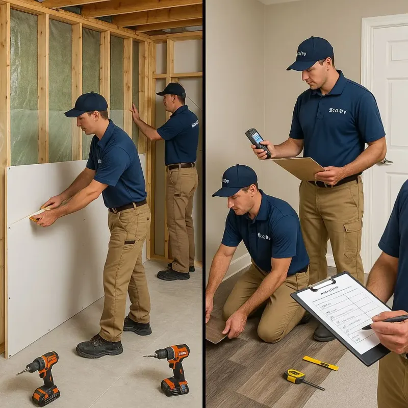 Repairs and Reconstruction process in La Pryor, TX